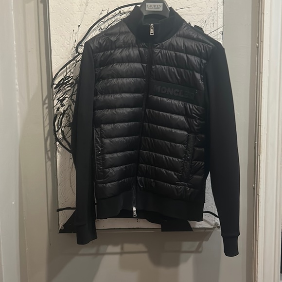 Moncler Padded Wool Cardigan